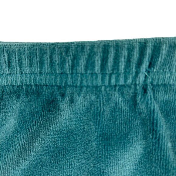 SomeWhat Funky Vintage Turquoise Velour Maxi Skirt and Top Set, Sizes M, L - Picture 11 of 12